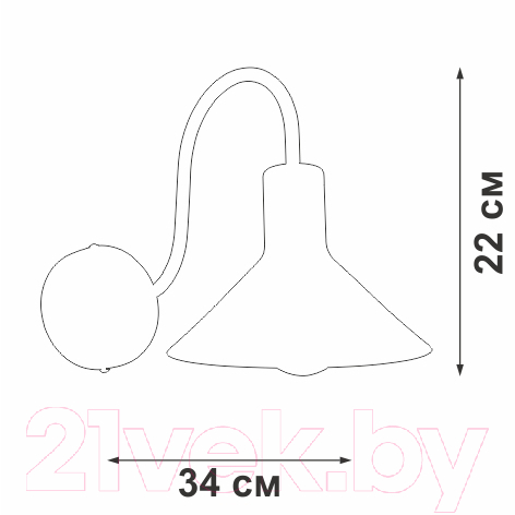 Бра Vitaluce V4785-0/1A