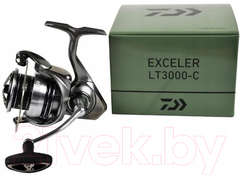 Катушка безынерционная Daiwa 23 Exceler LT3000-C / 10007-003 — фото 2