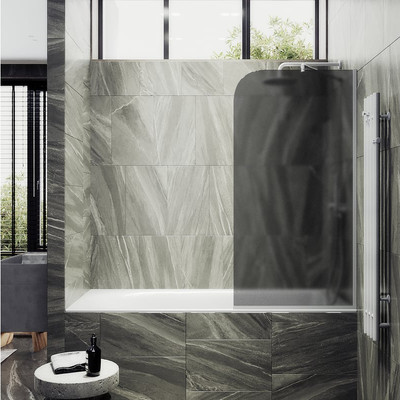 Стеклянная шторка для ванны MaybahGlass MGV-153-1у