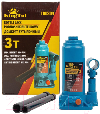Изображение товара Бутылочный домкрат KingTul KT-T90304