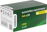 Комплект батареек Generica Alkaline LR06/AA / ABT-LR06-ST-B28-G - 