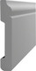 Плинтус Decostar PS SK-39 (79x13x2000, белый) - 