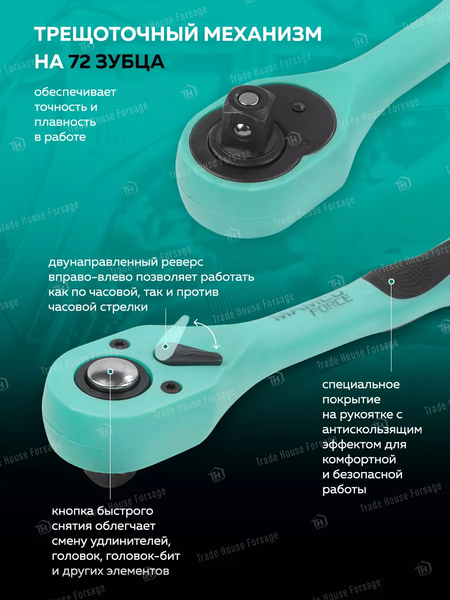 Универсальный набор инструментов MAMEDFORCE MF-41421-5 (57363)