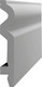 Плинтус Decostar PS SK-40 (98x16x2000, белый) - 
