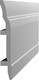 Плинтус Decostar PS SK-42 (150x23x2000, белый) - 