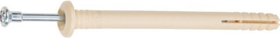Дюбель-гвоздь Starfix Грибовидный 6х80 / SM-70324-100 (100шт, нейлон) -