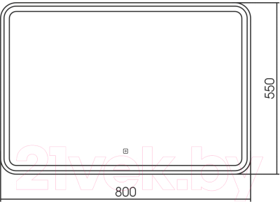 Зеркало Abber See AG6111S