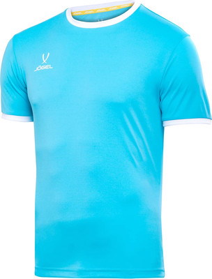 Футболка игровая футбольная Jogel Camp Origin Jersey / JFT-1020 (XXL, бирюзовый/белый) -