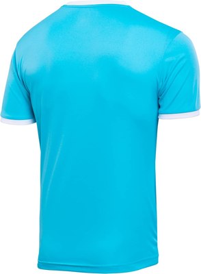 Футболка игровая футбольная Jogel Camp Origin Jersey / JFT-1020 (XXL, бирюзовый/белый)