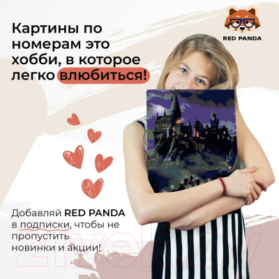 Картина по номерам Red Panda Прибытие в Хогвартс p54517