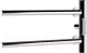 Полотенцесушитель электрический Маргроид Cook СНШ 18x40 (таймер справа, хром) - 