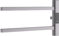 Полотенцесушитель электрический Маргроид Ferrum Cook СНШ Профильный 18x40 (графит, таймер справа) - 