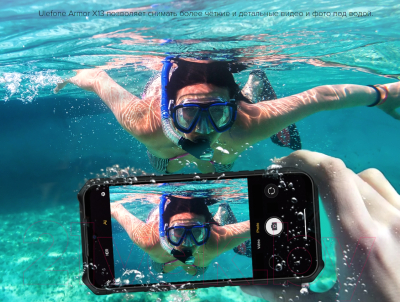 Изображение товара Смартфон Ulefone Armor X13 6GB/64GB (черный/оранжевый)