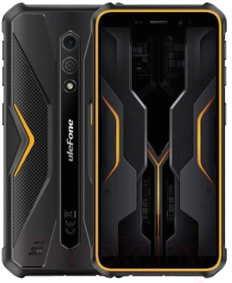 Смартфон Ulefone Armor X12 Pro 4GB/64GB (черный/оранжевый)