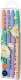 Набор шариковых ручек Erich Krause U-108 Stick Pastel Bloom / 61272 (4шт, синий) - 
