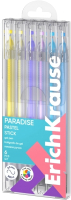 Набор гелевых ручек Erich Krause Paradise Stick Pastel / 61308 (6шт) - 