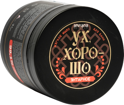 

Мыло густое, Янтарное Натуральное мягкое для бани