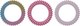 Набор резинок для волос Invisibobble Slim Mhs Radiant Beams - 