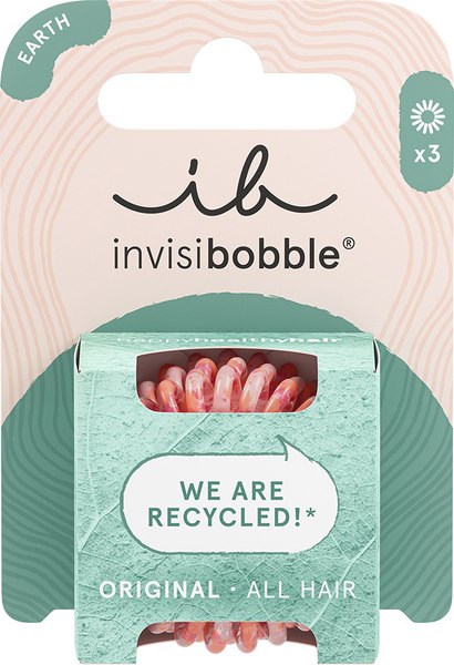 Набор резинок для волос Invisibobble Original Earth Save It Or Waste It