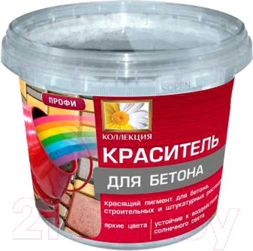 Пигмент Оптилюкс Краситель для бетона (0.6кг, коричневый)