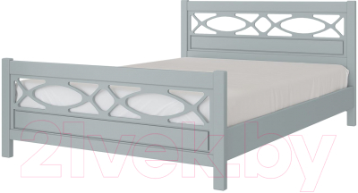 Каркас кровати Bravo Мебель Лоренса 160x200 (антрацит)