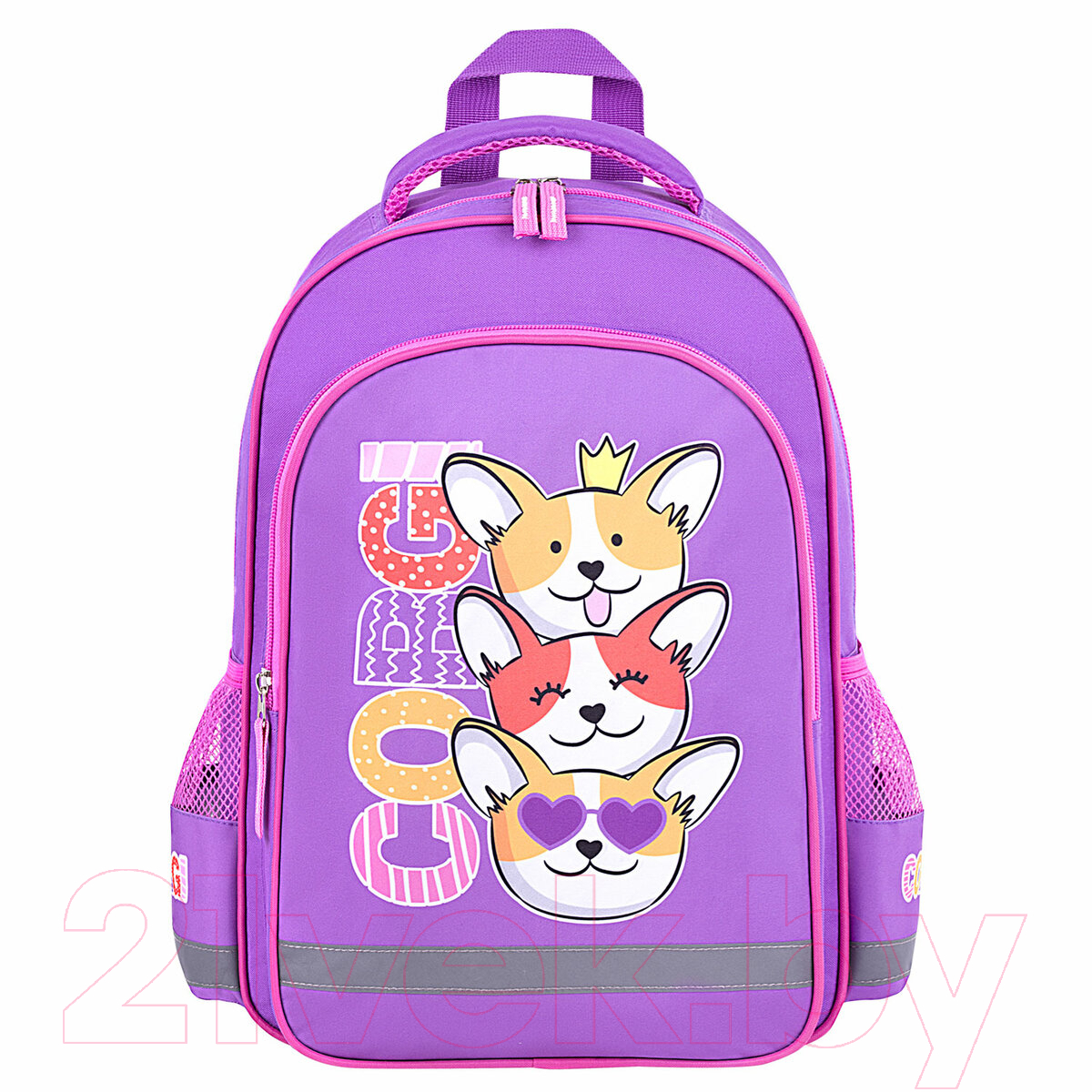 Школьный рюкзак Пифагор School. Corgi Queen / 272085