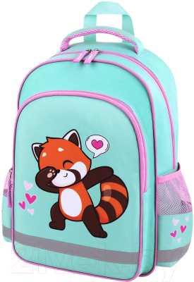 Школьный рюкзак Пифагор School. Red Panda / 272083