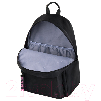 Изображение товара Школьный рюкзак Brauberg Fashion City. Hug Me / 272570 (черный)