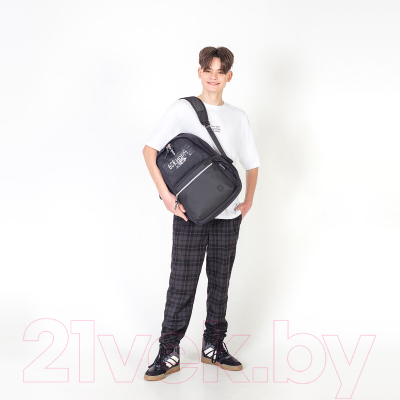 Школьный рюкзак Brauberg Fashion City. Norm / 272573 (черный)