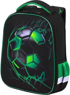 Школьный рюкзак Brauberg Kids Start. Green Ball / 272092