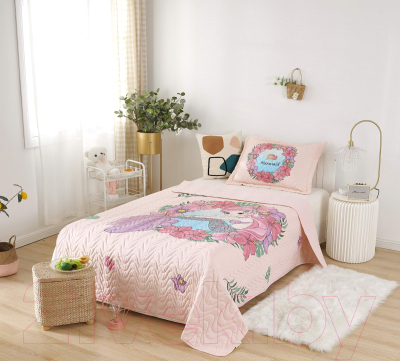 Набор текстиля для спальни Sofi de Marko Sunny Day №1 120х200 / Дт-Пок1-120х200