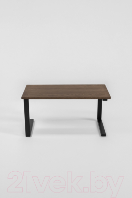 Журнальный столик Stal-Massiv Box-table (дуб мореный/черный)