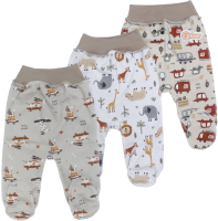 Набор ползунков Rant Funny Basic / 3390  (Beige, р.56, 3шт) -