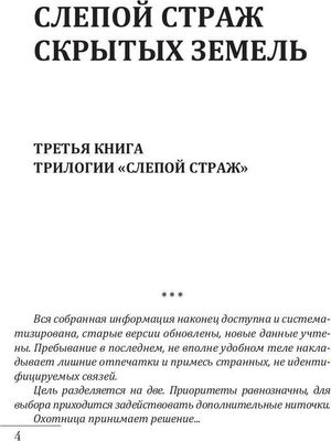 Книга Rugram Слепой страж скрытых земель. Книга 3, твердая обложка (Нэльте Нидейла)