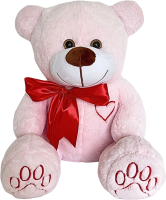Мягкая игрушка SunRain Медведь Макар 40см (розовый) - 