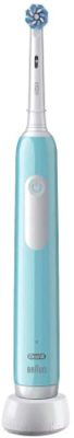 Электрическая зубная щетка Oral-B Pro 1 Sensitive Clean Box Blue D305.513.3BL-S 