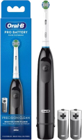 Электрическая зубная щетка Oral-B Pro Battery Precision Clean Black DB5.010.1BK - 