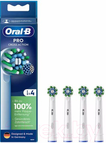 Набор насадок для зубной щетки Oral-B Pro CrossAction EB50RX-4