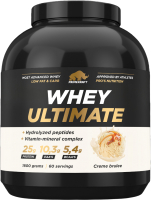 Протеин Prime Kraft Whey Ultimate Крем-брюле (1.8кг) - 