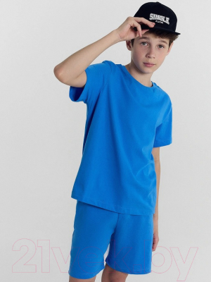 Комплект детской одежды Mark Formelle 393329 (р.116-60-54, ярко-голубой)