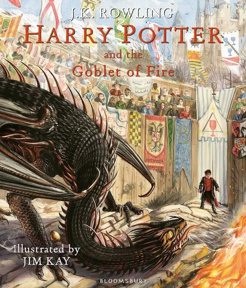 Книга Bloomsbury Harry Potter and the Goblet of Fire / 9781408845677