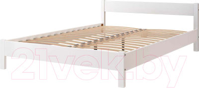 Каркас кровати Bravo Мебель Эби 120x200 (белый античный)
