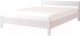 Каркас кровати Bravo Мебель Эби 160x200 (белый античный) - 