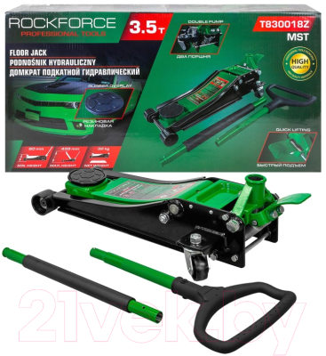 Подкатной домкрат RockForce RF-T830018Z MST