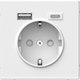Розетка Systeme (Schneider) Electric ArtGallery GAL001332 - 