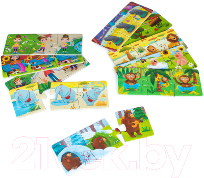 Изображение товара Развивающая игра Genio Kids До и после / RI2202C