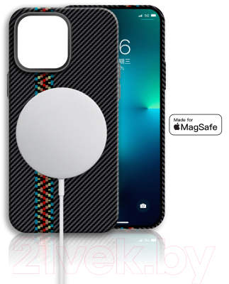 Чехол-накладка Luxo Пути сошлись J216 для iPhone 13 Pro Max (хаки)
