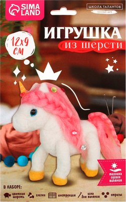 

Набор для творчества, Валяние из шерсти. Волшебный единорог / 4504522