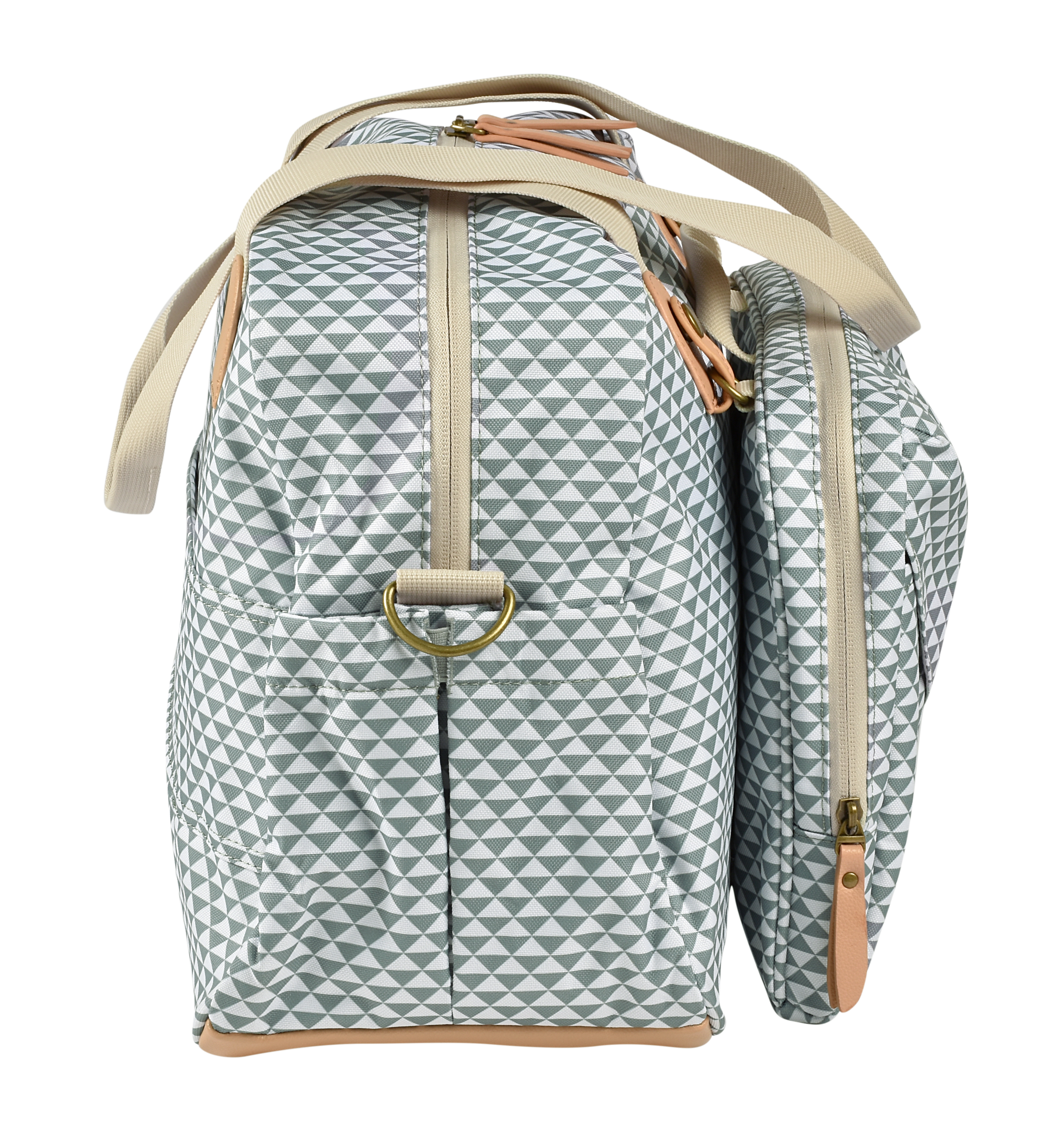 Сумка для коляски Beaba Sac Geneve Playprin Sage Green 940302