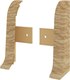 Заглушка для плинтуса Sanrelia SanFlex 507 Дуб светлый (2шт) - 